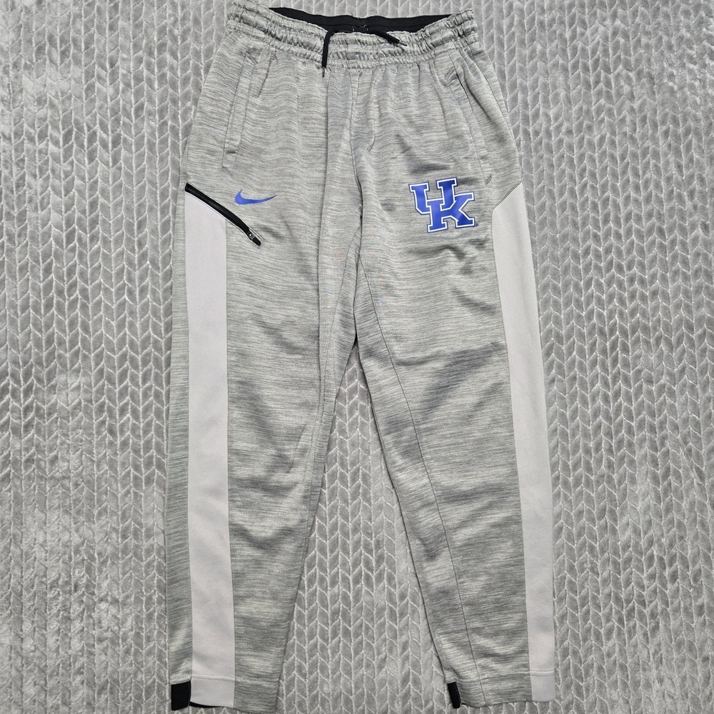 Nike Kentucky Wildcats Mens Sweatpants Joggers Large Gray Blue 36492X